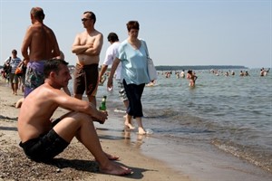 Strandvergnügen an der Ostsee