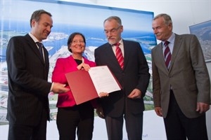 Holger Matthäus, Liane Melzer, Ulrich Bauermeister und Jürgen Seidel