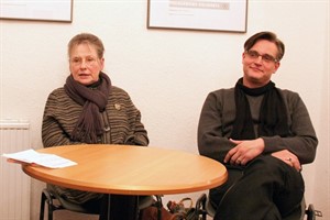 Manuela Schröder und Mirko Bott