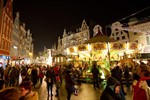 Rostocker Weihnachtsmarkt 2010 auf dem Universitätsplatz