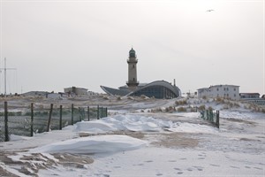 Weiße Weihnacht - Tief Scarlett bringt Neuschnee nach Rostock und Warnemünde