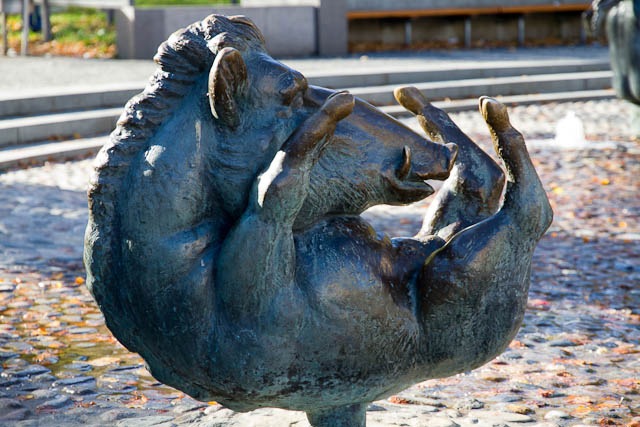 Brunnen der Lebensfreude am Rostocker Uniplatz