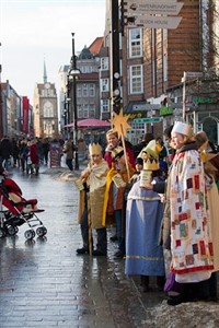 Sternsinger in der Kröpeliner Straße