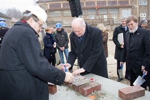 Wolfgang Schareck, Peter Schuff-Werner und Volker Schlotmann