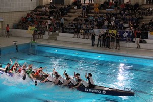 5. Drachenboot Indoor Cup in der Neptunschwimmhalle