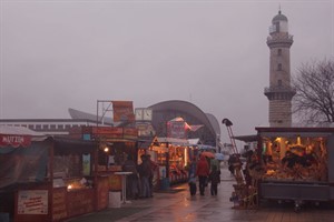 Wir lassen uns von dem Wetter nicht beirren...