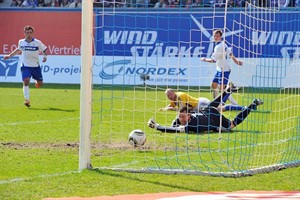 Hansa Rostock gegen Carl Zeiss Jena: 1:0