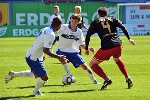 FC Hansa Rostock - SV Wehen Wiesbaden - Tom Weilandt feierte sein Debüt