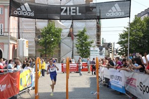 Ziieleinlauf Adrian Poppe