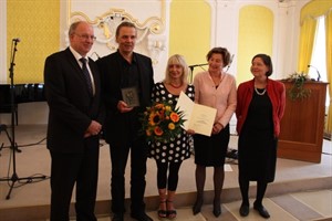 Roland Methling, Klaus Blaudzun, Henrike Hübner, Katharina Jens und Liane Melzer