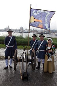 Die historische Abteilung der Schützengilde Fehrbellin