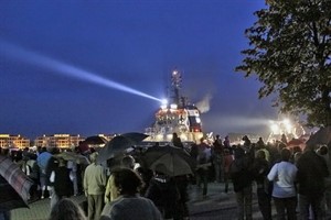 Port Party in Rostock-Warnemünde