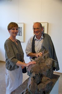 Sylvia Hagen und Dieter Goltzsche, zwei wichtige Personen "in der Berliner Kunst der letzten Jahrzehnte"