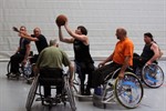 Rollstuhlbasketball in der Scandlines Arena