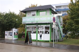 Die Nerd Garage in der Albert-Einstein-Straße