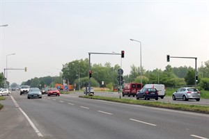 Stadtautobahn, Kreuzung Lichtenhagen/Güstrower Straße