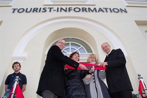 Die neue Tourist-Information am Universitätsplatz wurde feierlich eröffnet