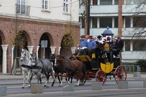 Die Postkutsche in der Langen Straße