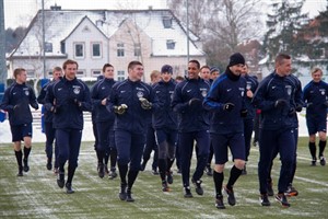 Hansa Rostock beim Training