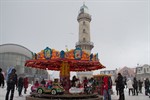 Winterlicher Jahrmarkt am Leuchtturm Warnemünde