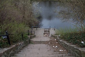 Der Steg der Teufelskuhle wird in diesem Jahr saniert