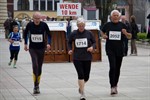 Die Ü75 Generation beim Küstenwaldlauf 2012. Siegfried Glander (links) feiert in diesem Jahr seinen 80. Geburtstag