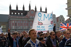 FC Hansa Demo vorm Rathaus