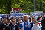 Fans in der Parkstraße