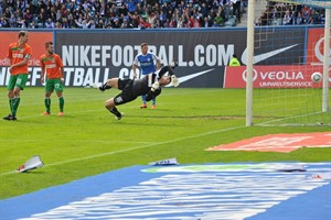 Hansa Rostock gegen Greuther Fürth - Marek Mintal gleicht zum 2:2-Endstand aus