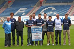 Hansa sagt danke - Testspiel gegen Rostocker Auswahl