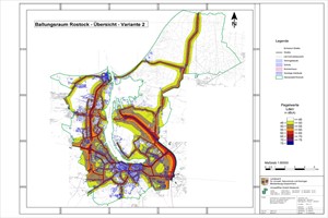 Lärmkarte für Rostock