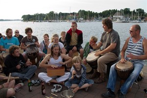 Die Segelvereine fühlen sich durch die Freien Trommler gestört