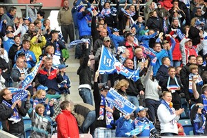 13.700 Fans verfolgten das Auftaktspiel von Hansa Rostock gegen die Stuttgarter Kickers