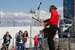 Gaukeleien mit Arne Feuerschlund bei der Hanse Sail 2012