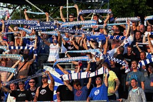 Rund 800 Fans begleiteten Hansa Rostock nach Burghausen