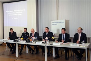 Pressekonferenz der Polizei und Staatsanwaltschaft zum Fall Rebecca