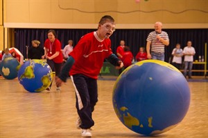 Pendelstaffel beim Herbstspiel- und Sportfest 2012