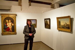 Heidrun Lorenzen, Kuratorin der Ausstellung 