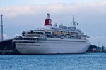 Black Watch am Kreuzfahrtterminal Rostock-Warnemünde