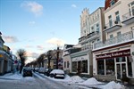 Wintereinbruch in Warnemünde