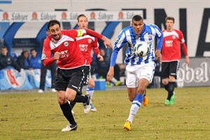 Hansa Rostock schlägt Wacker Burghausen mit 1:0