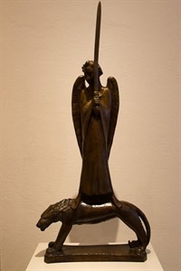 Geistkämpfer von Ernst Barlach war 1937 ursprünglich an der Universitätskirche