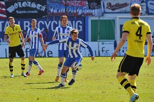 Hansa Rostock bezwingt Borussia Dortmund II mit 2:0