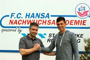 Nachwuchskeeper Fabian Künnemann rückt in den Profikader von Hansa Rostock auf