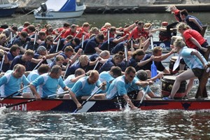 18. Drachenbootrennen bei der Warnemünder Woche 2013