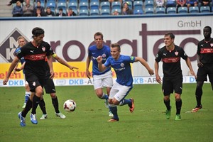 Hansa Rostock gewinnt gegen den VfB Stuttgart II mit 3:1