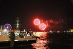 Hanse Sail 2013: Feuerwerk in Warnemünde