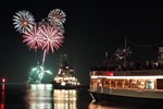 Letzte Rostock Port Party des Jahres in Warnemünde