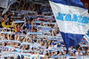 Hansa-Fans beim Auswärtsspiel in Heidenheim