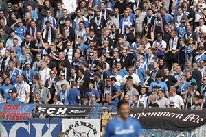 Hansa-Fans beim Spiel gegen den SV Darmstadt 98